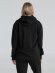 Толстовка на молнии с капюшоном Unit Siverga, черная Толстовка на молнии с капюшоном Unit Siverga, черная