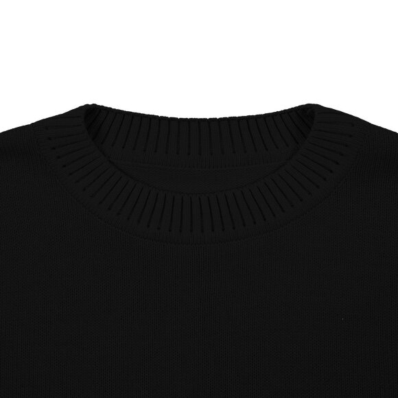 Джемпер оверсайз унисекс Stated в сумке, черный Джемпер оверсайз унисекс Stated в сумке, черный