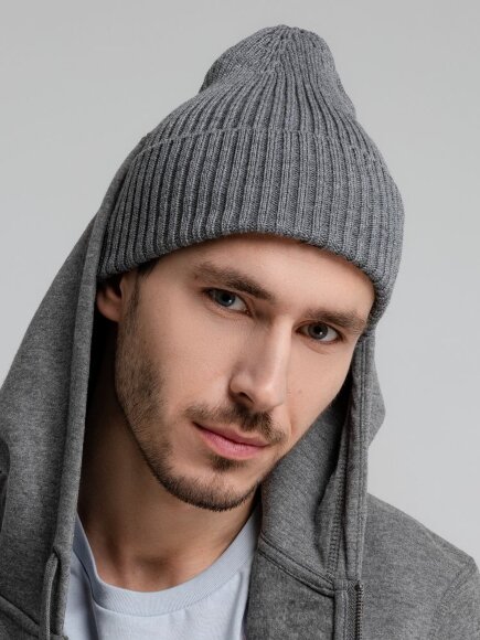 Шапка Stout, серый меланж Шапка Stout, серый меланж
