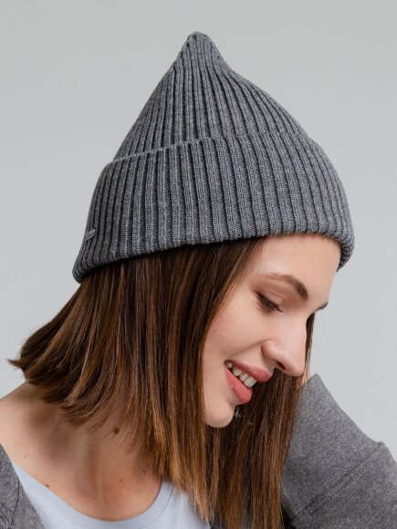Шапка Stout, серый меланж Шапка Stout, серый меланж