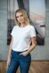 Футболка женская Ladies American U, темно-синяя