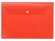 Папка-конверт А4 с кнопкой, красный