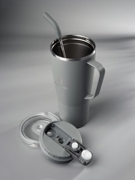 Термостакан Kasumigaoka, серый