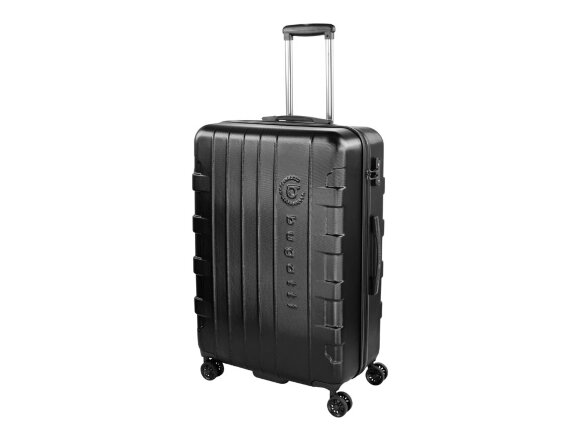 Чемодан BUGATTI Galatea, чёрный, поликарбонат / АБС-пластик, 53х30,5х77 см, 96 л Чемодан BUGATTI Galatea, чёрный, поликарбонат / АБС-пластик, 53х30,5х77 см, 96 л