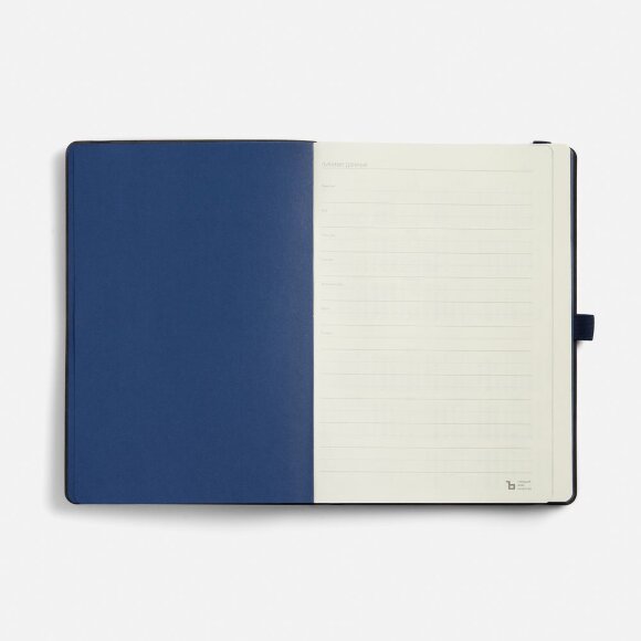 Ежедневник Peel Flex, недатированный, синий