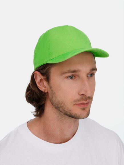 Бейсболка Long Beach, зеленое яблоко Бейсболка Long Beach, зеленое яблоко