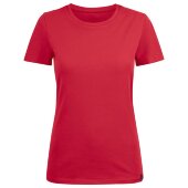 Футболка женская Ladies American U, красная Футболка женская Ladies American U, красная