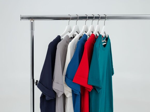 Футболка унисекс Vozduh 1.0, красная Футболка унисекс Vozduh 1.0, красная