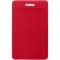 Чехол для пропуска с ретрактором Dorset, красный
