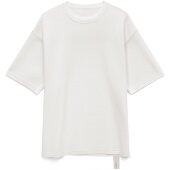 Джемпер с коротким рукавом Siluetti Volumica, молочно-белый