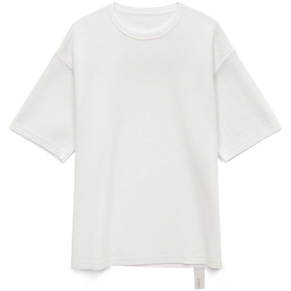 Джемпер с коротким рукавом Siluetti Volumica, молочно-белый