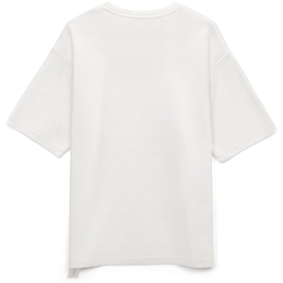 Джемпер с коротким рукавом Siluetti Volumica, молочно-белый