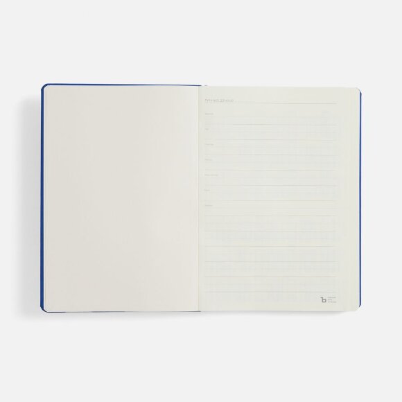 Ежедневник Urban Hard, недатированный, ярко-синий Ежедневник Urban Hard, недатированный, ярко-синий