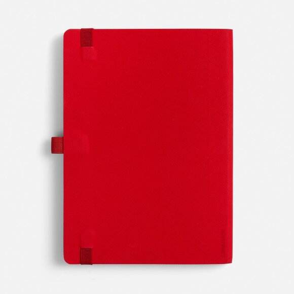 Ежедневник Peel Flex, недатированный, красный