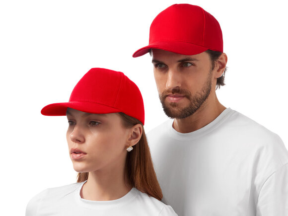 Бейсболка Florida 5-ти панельная, красный Бейсболка Florida 5-ти панельная, красный