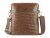 Сумка через плечо Mano Don Luca, натуральная кожа в коньячном цвете, 23 х 26,5 х 4,5 см