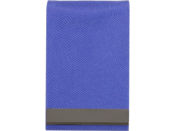 Набор Аллен: визитница, брелок, синий