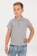 Рубашка поло детская Virma Kids, серый меланж