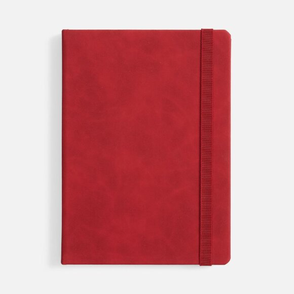 Ежедневник Urban Hard, недатированный, красный