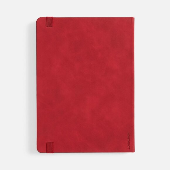 Ежедневник Urban Hard, недатированный, красный
