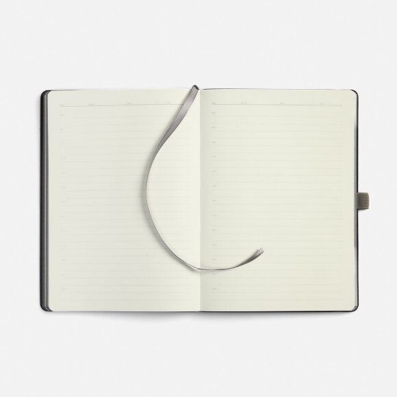 Ежедневник Peel Flex, недатированный, серый